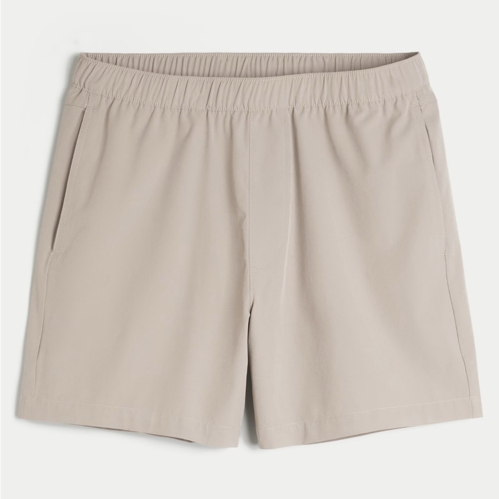 Hollister men’s Cream Athletic Shorts size XS athletic